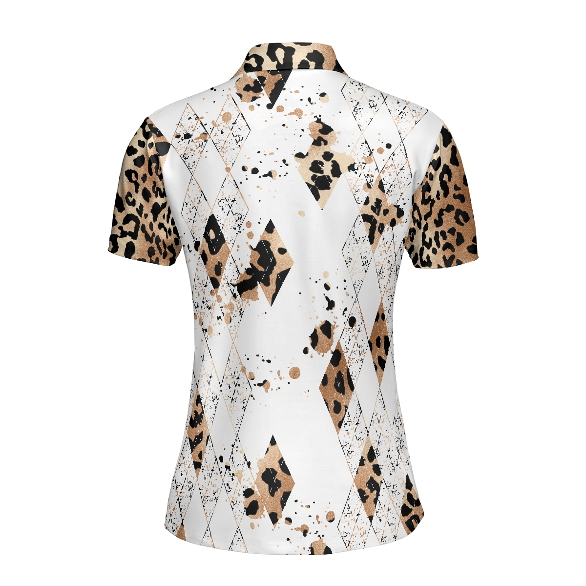 Golf Women Polo Shirt, Watch Me Slay These Holes Women Polo Shirt, Panther Skin Pattern Polo Shirt - Perfect Gift For Ladies, Golfers