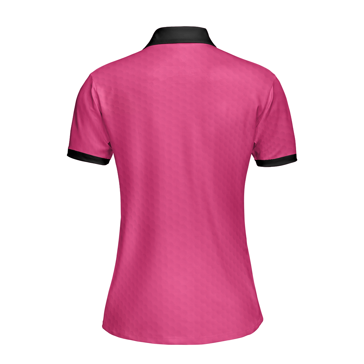 Heartbeat Golf Lady Pink Golf Short Sleeve Women Polo Shirt, Best Golf Gift For Women