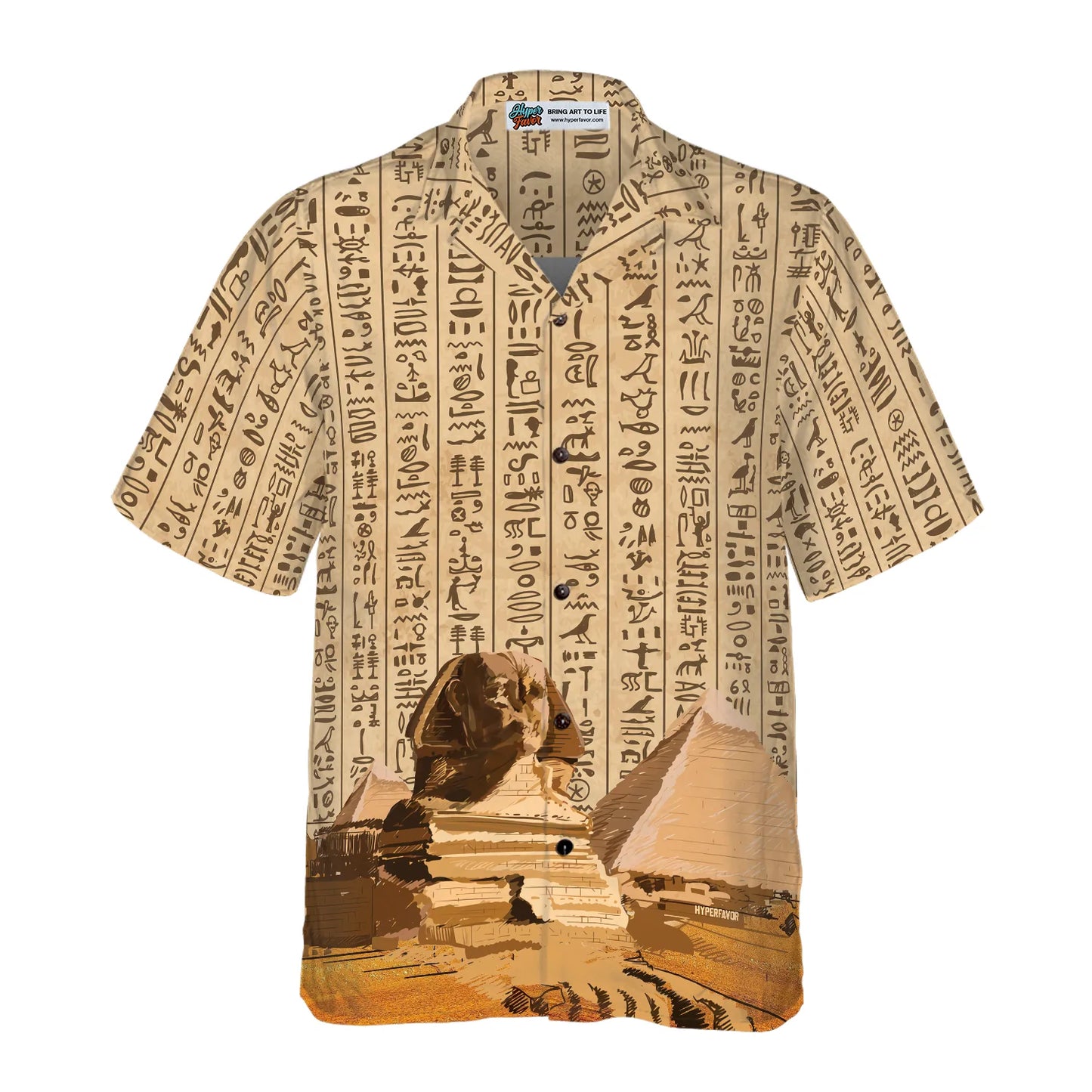 Ancient Egypt Hieroglyphs Hawaiian Shirt, Hieroglyphs Aloha Shirt For Men & Women, Best Gift For Husband, Wife, Boyfriend, Girlfriend