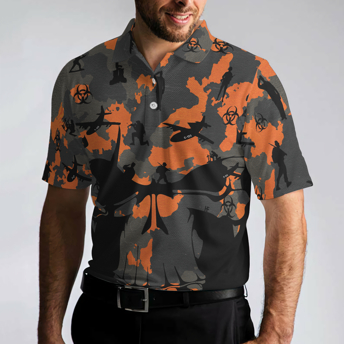 We Came Home And Death Came With Us Agent Orange Polo shirt, Thoughtful Gift Idea For Retired Veterans - Perfect Gift For Men, Veterans