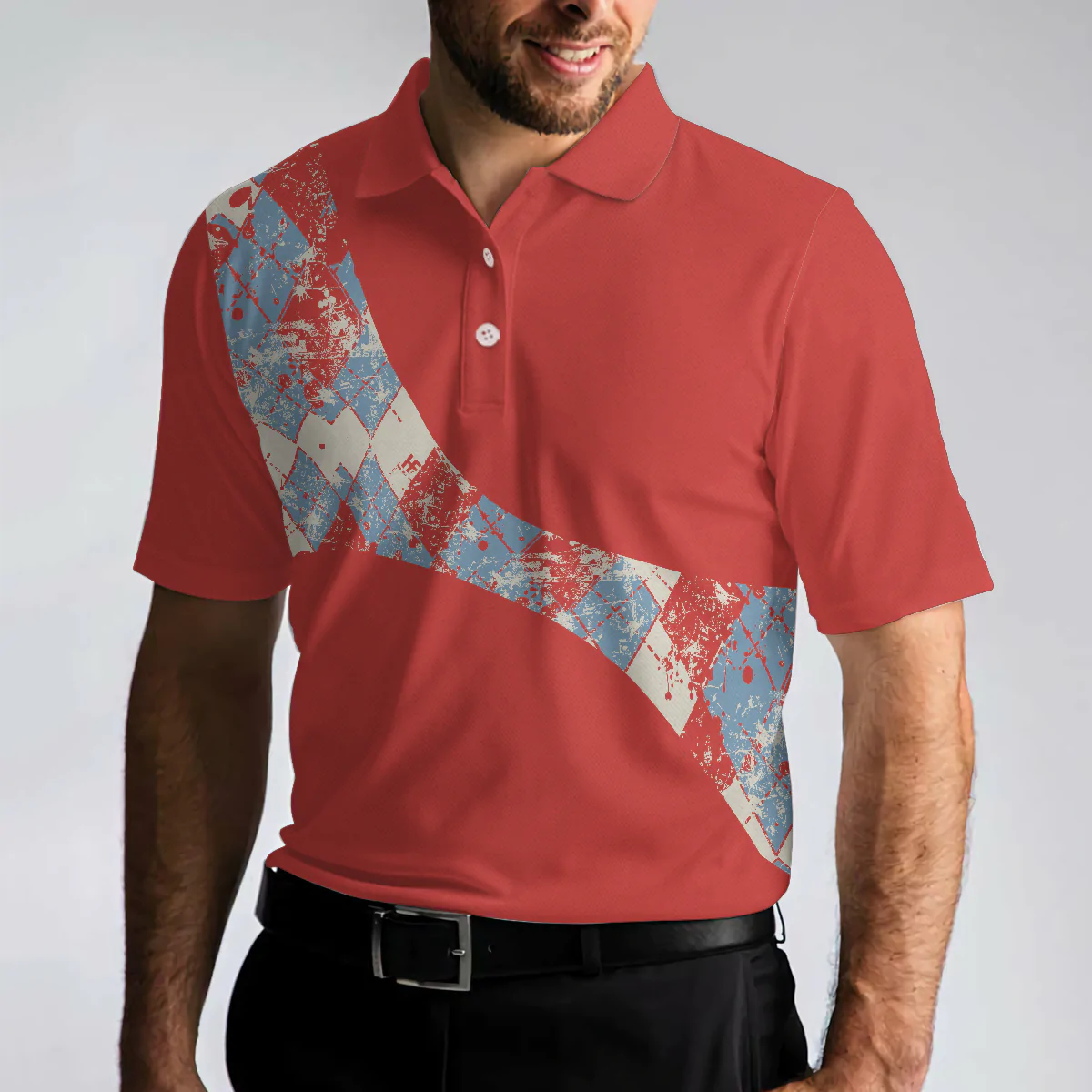 Bowling Men Polo Shirt - It's Amazing What You Can Do With Two Fingers & A Thumb Bowling Polo Shirt For Men - Perfect Gift For Friend, Family, Bowling Lover