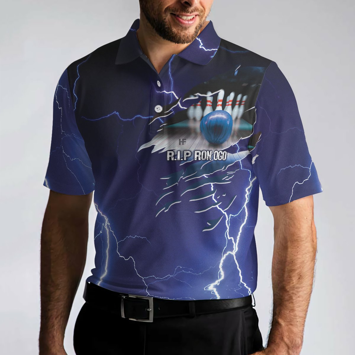 Skull Bowling Men Polo Shirt, We Bowl To Remember Polo Shirt - Perfect Gift For Men, Bowling Players
