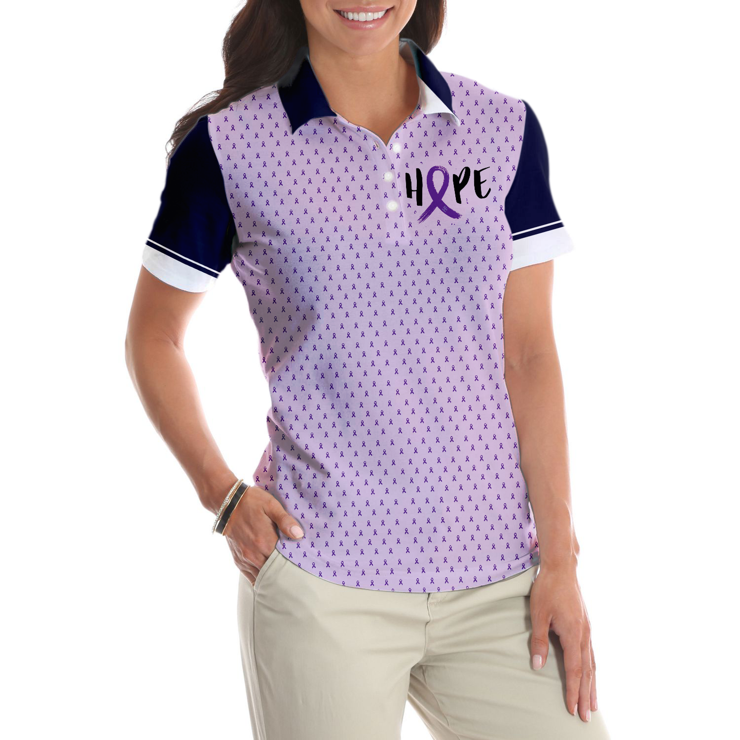Epilepsy Awareness Women Polo Shirt, Epilepsy You Picked The Wrong Girl Short Sleeve Shirt For Ladies, Cool Epilepsy Support Gift