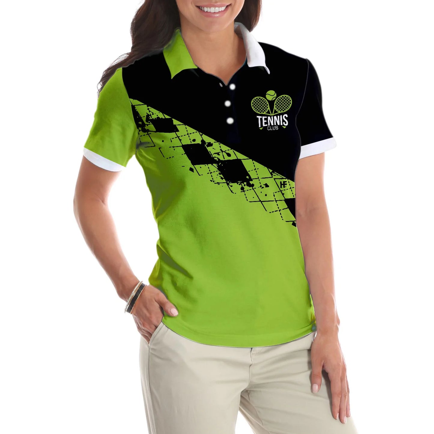 Tennis Short Sleeve Women Polo Shirt, I Play Like A Girl Try To Keep Up Shirt For Ladies, Gift For Tennis Players