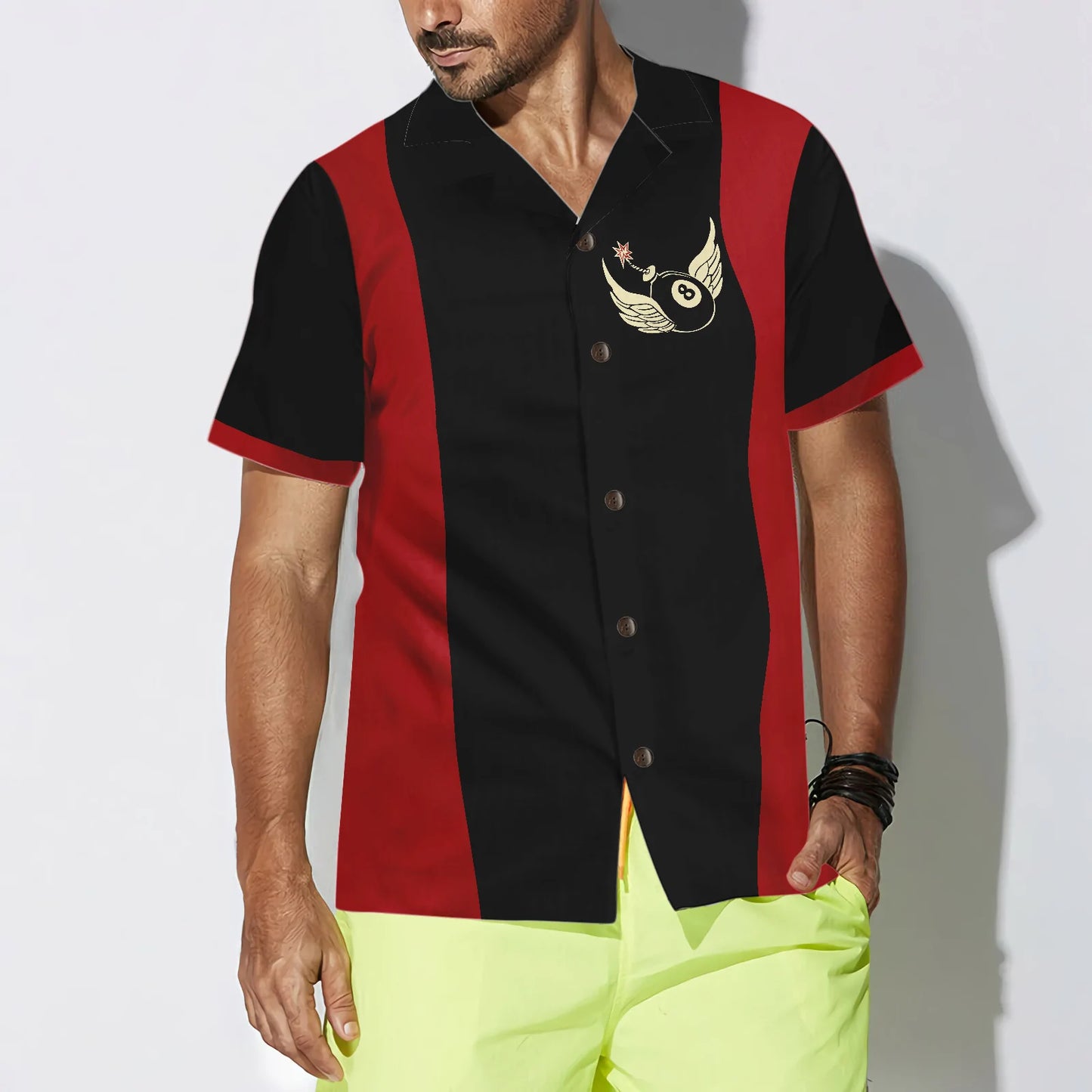 Billiard I Beat People With A Stick Hawaiian shirt - Best Gift For Husband, Boyfriend