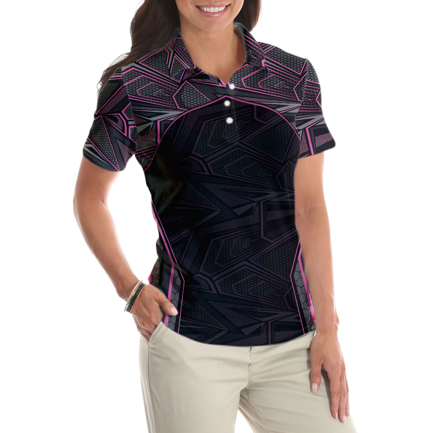 A Bad Day Of Golf Always Beats A Good Day Of Work Short Sleeve Women Polo Shirt, Cool Golf Shirt For Ladies, Gift For Golfers