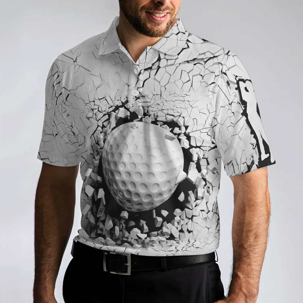 Elegant And Unique Golf Breaker Golf Polo Shirt, Best Gift For Golfers, Golf Gift For Men