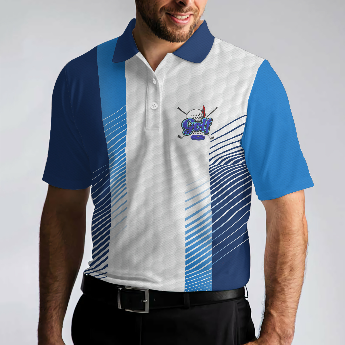 I'd Tap That Elegant Blue Color Golf Polo Shirt, Blue Golfing Polo Shirt, Best Golf Shirt For Men
