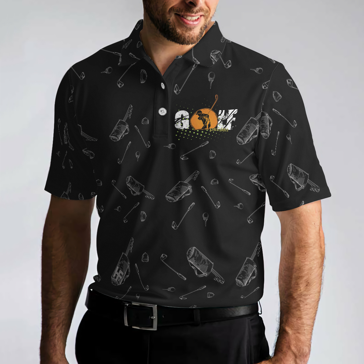 Golf Dad Men Polo Shirt, I Never Dreamed I'd Be A Sexy Golf Dad Polo Shirt - Best Gift For Dad, Father's Day, Golf Lovers