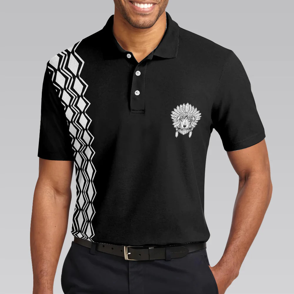 Cherokee Nation Polo Shirt, It's Not Over When You Lose It's Over When You Quit Polo Shirt, Cool Cherokee Shirt Design For Men And Women