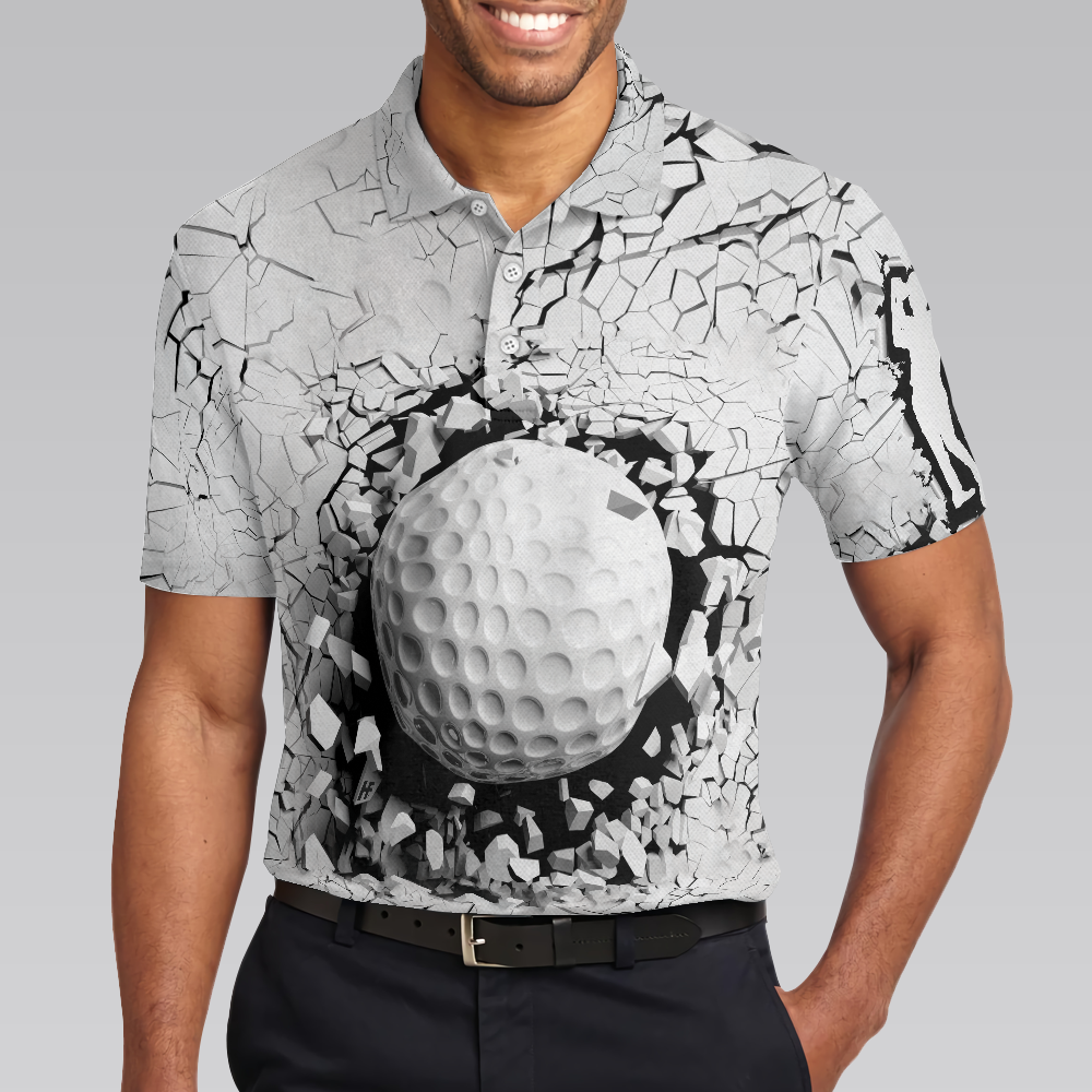 Elegant And Unique Golf Breaker Golf Polo Shirt, Best Gift For Golfers, Golf Gift For Men