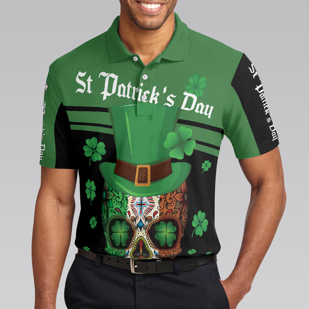 St Patrick Day The Irishman Polo Shirt, St Patrick's Day Polo Shirt, St Patrick Shirt For Men - Perfect Gift For Men, Halloween