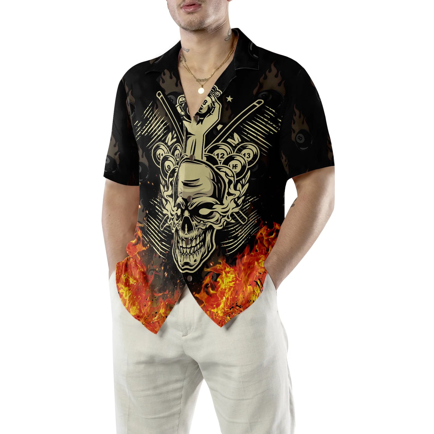 Billiard I'm Here To Break Your Balls Hawaiian Shirt - Best Gift For Husband, Boyfriend