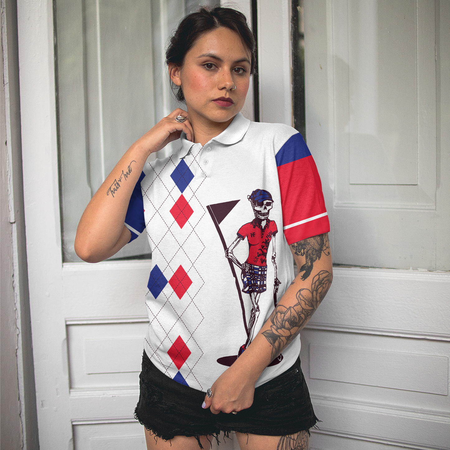 The Most Important Shot In Golf Is The Next One Golf Short Sleeve Women Polo Shirt - Perfect Gift For Men