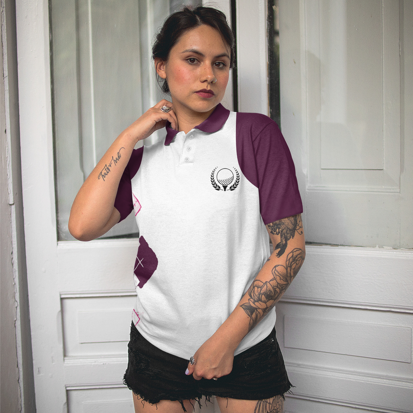 Women Polo Shirt, I Can't Work Today I'm Feeling A Bit Under Par Golf Short Sleeve Women Polo Shirt, Golfing Shirt For Ladies