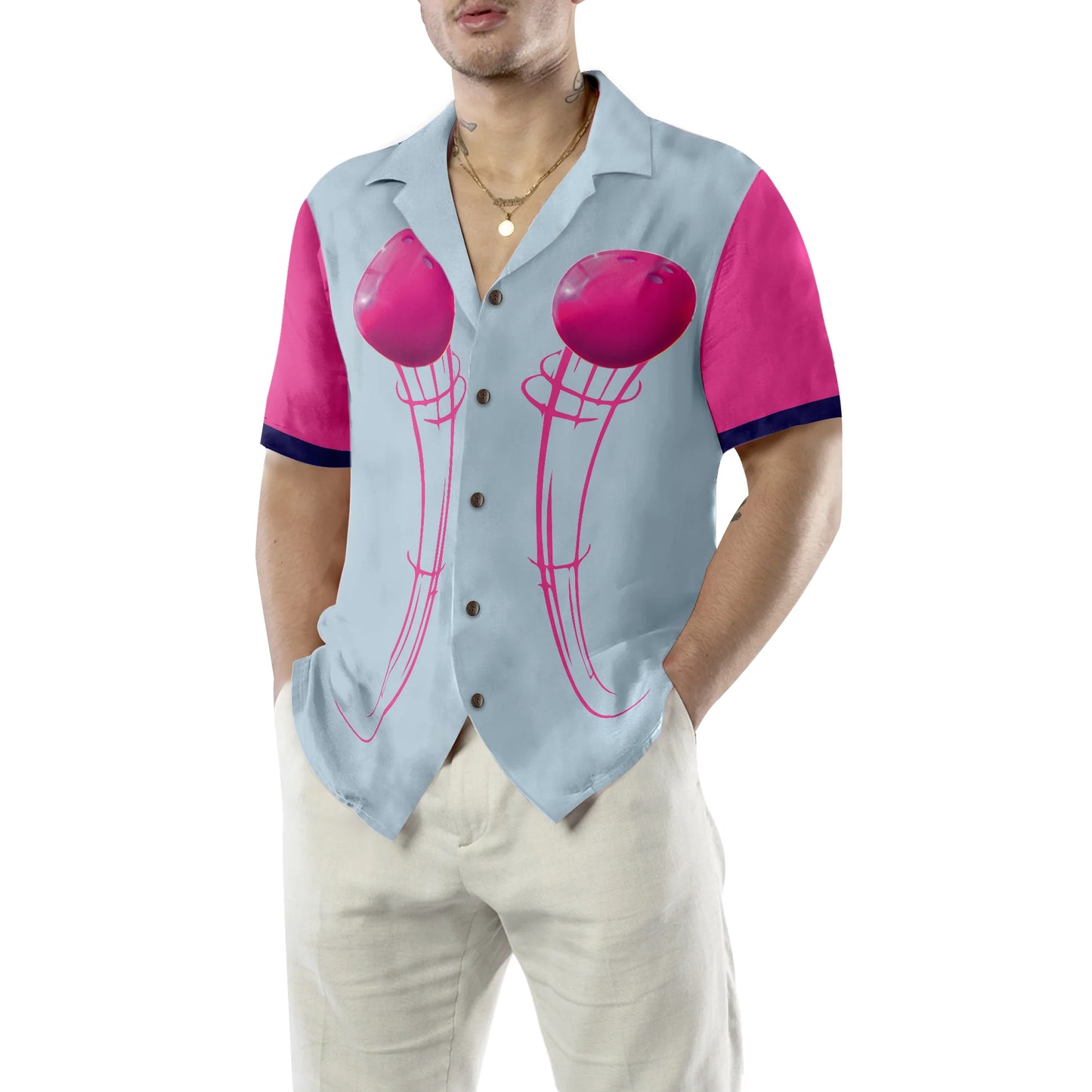 Bowling Balls Hawaiian Shirt, Bowling Aloha Shirt For Men & Women, Best Gift For Bowling Lovers, Husband, Wife, Boyfriend, Girlfriend