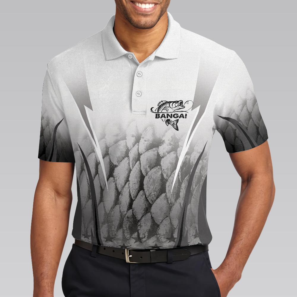 Fishing Is Like Dating Golf Men Polo Shirt, Catch A Keeper Polo Shirt, Best Fishing Shirt For Men