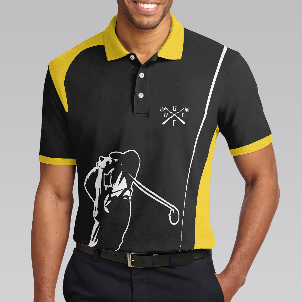 Vintage Golf Men Polo Shirt, Best Papa By Par Golf Lover Short Sleeve Polo Shirt, Best Golf Shirt For Men