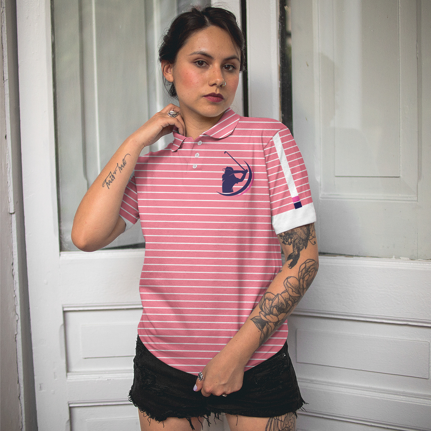 Old Lady Play Golf Women Polo Shirt, Some Grandmas Play Golf Women Polo Shirt, Funny Golf Shirt For Female  - Perfect Gift For Women, Ladies