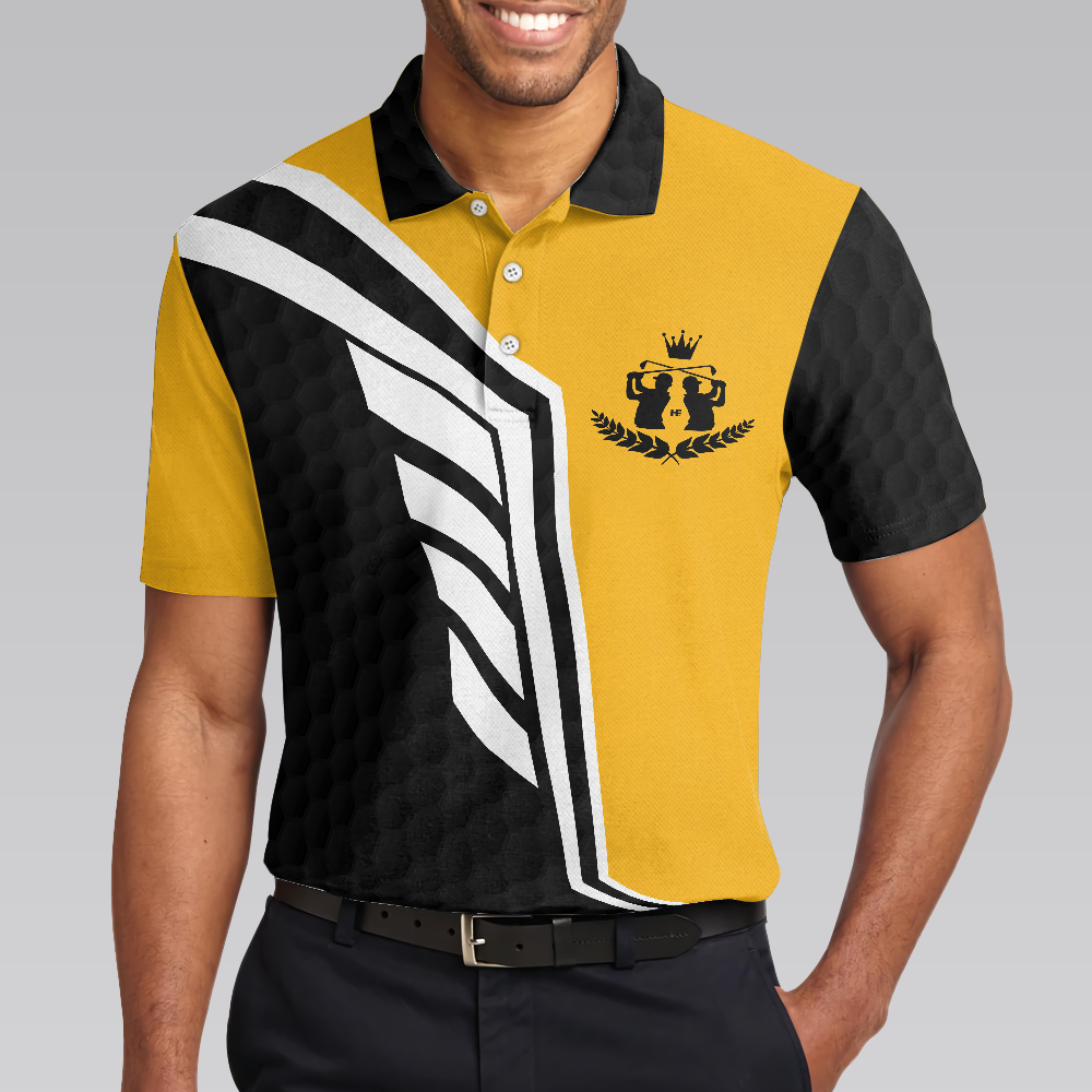 Golf Men Polo Shirt, A Day Without Golf Probably Won't Kill Me But Why Take The Risk Golf Polo Shirt, Golf Shirt With Sayings, Gift For Golfers