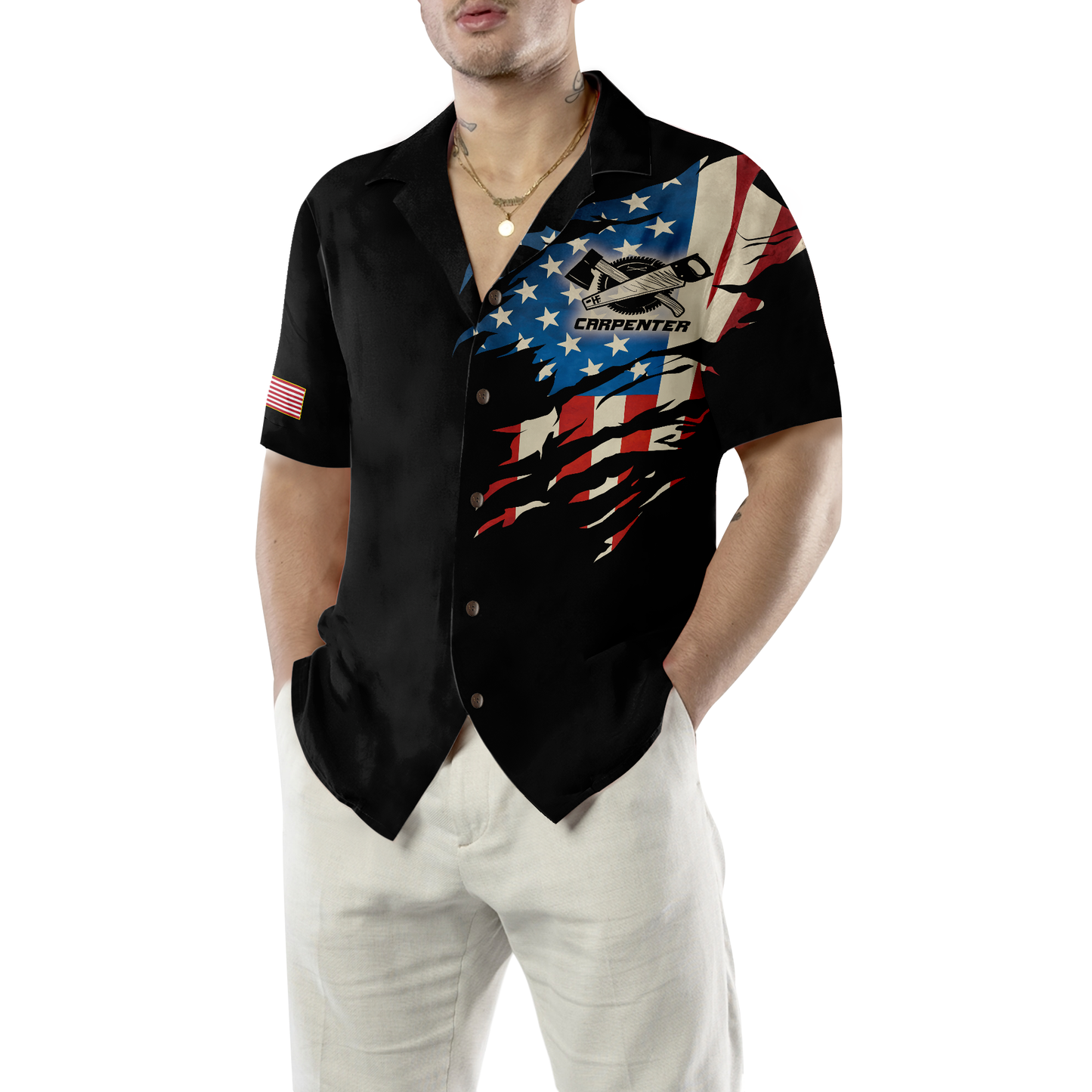 Carpenter My Craft Allows Me To Build Anything Hawaiian Shirt, Best Gift For Carpenter, Friend, Family