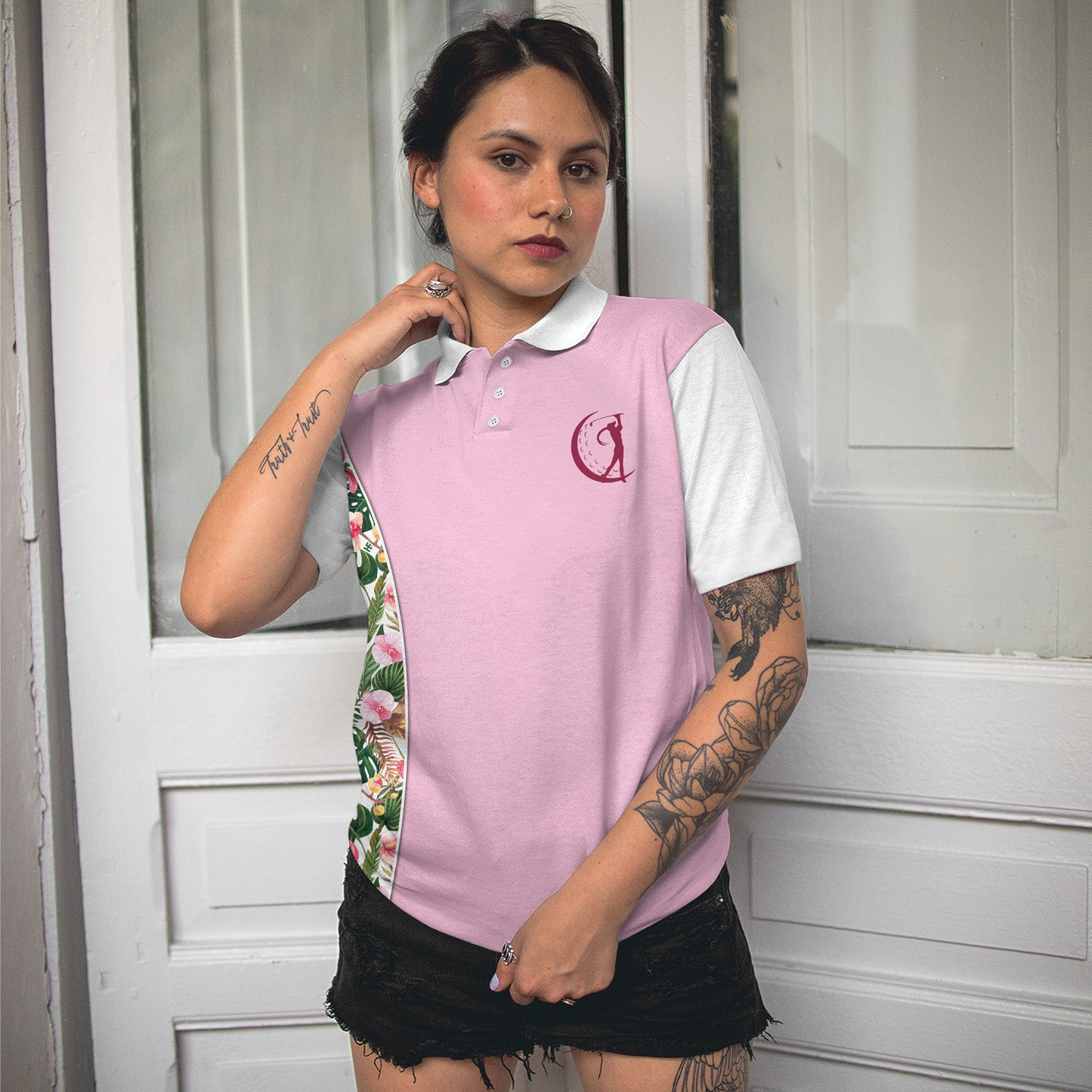 Women Polo Shirt - Assuming I'm Just An Old Lady Was Your First Mistake Women Polo Shirt - Gift For Women's golfer - Women Polo Shirt