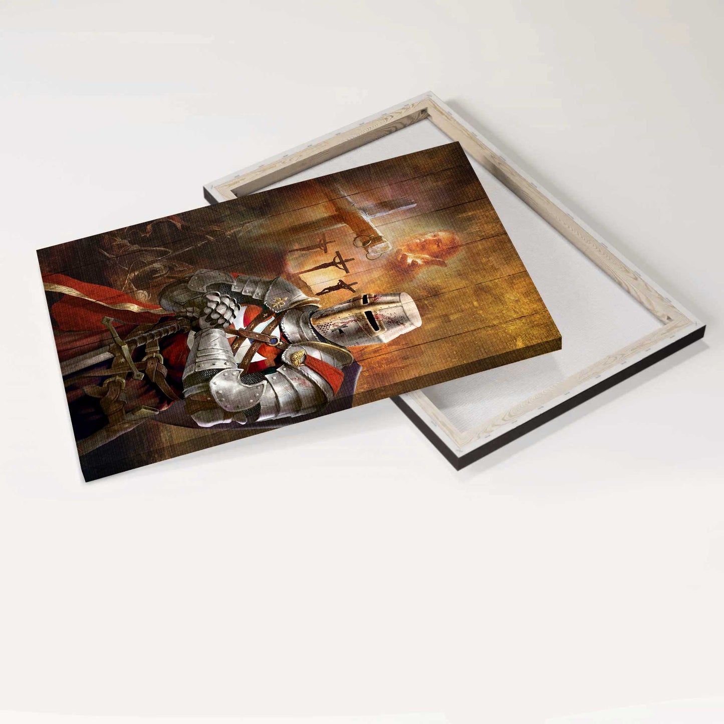 Jesus Portrait Canvas - Beautiful Warrior Painting, Jesus On The Cross, Jesus Calls - Portrait Canvas - Gift For Christian