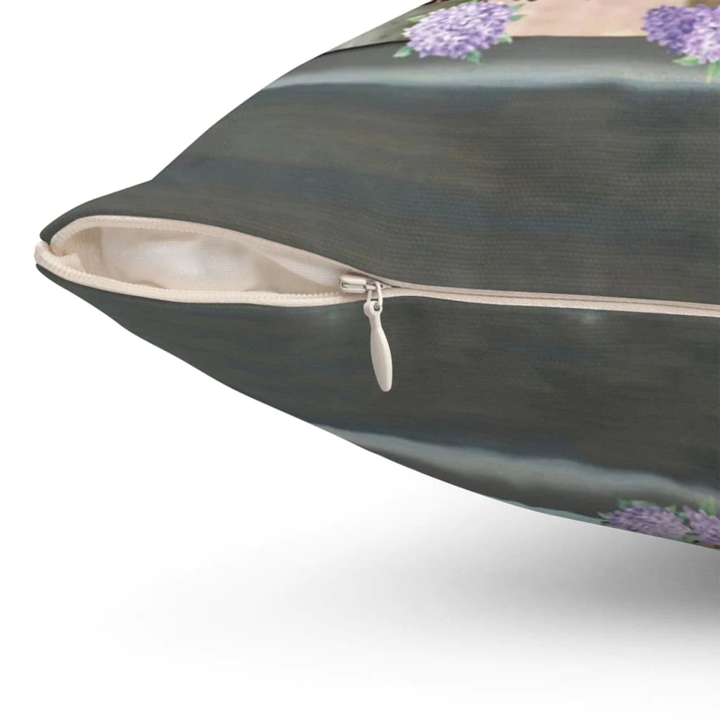 Bible Verse Pillow - Jesus Pillow - Hydrangea, Flower Jar, Hummingbird Pillow - Gift For Christian- My God that is who you are Christian Pillow