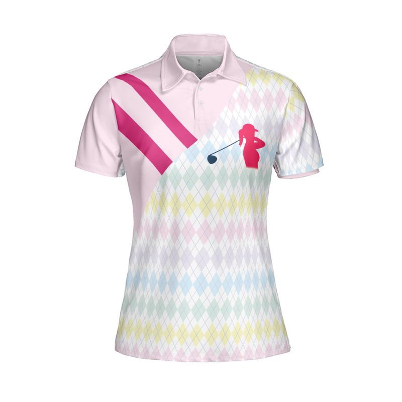 Golf Mom Definition Women Polo Shirt, Like A Normal Mom But Cooler Polo Shirt Perfect Gift Sport For Mother's Day, Mama, Women, Team Golfer