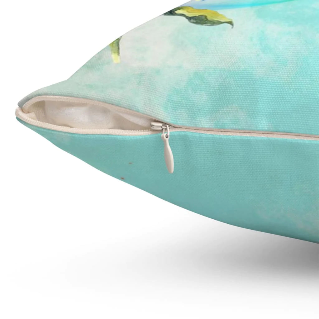 Jesus Pillow - Sunflower, Butterfly, Cross Pillow - Gift For Christian - Rise up and pray Throw Pillow