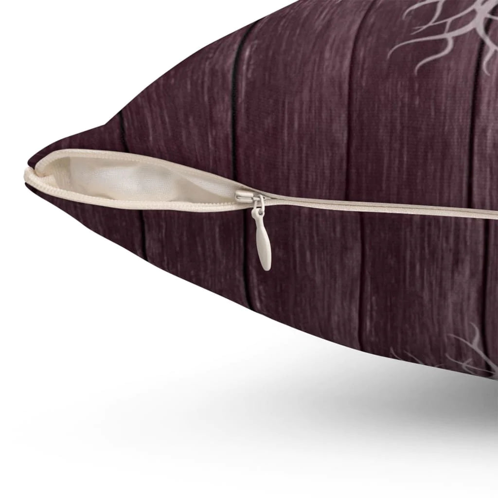 Jesus Pillow - Tree Roots Pillow - Gift For Christian - Rooted In Christ Throw Pillow