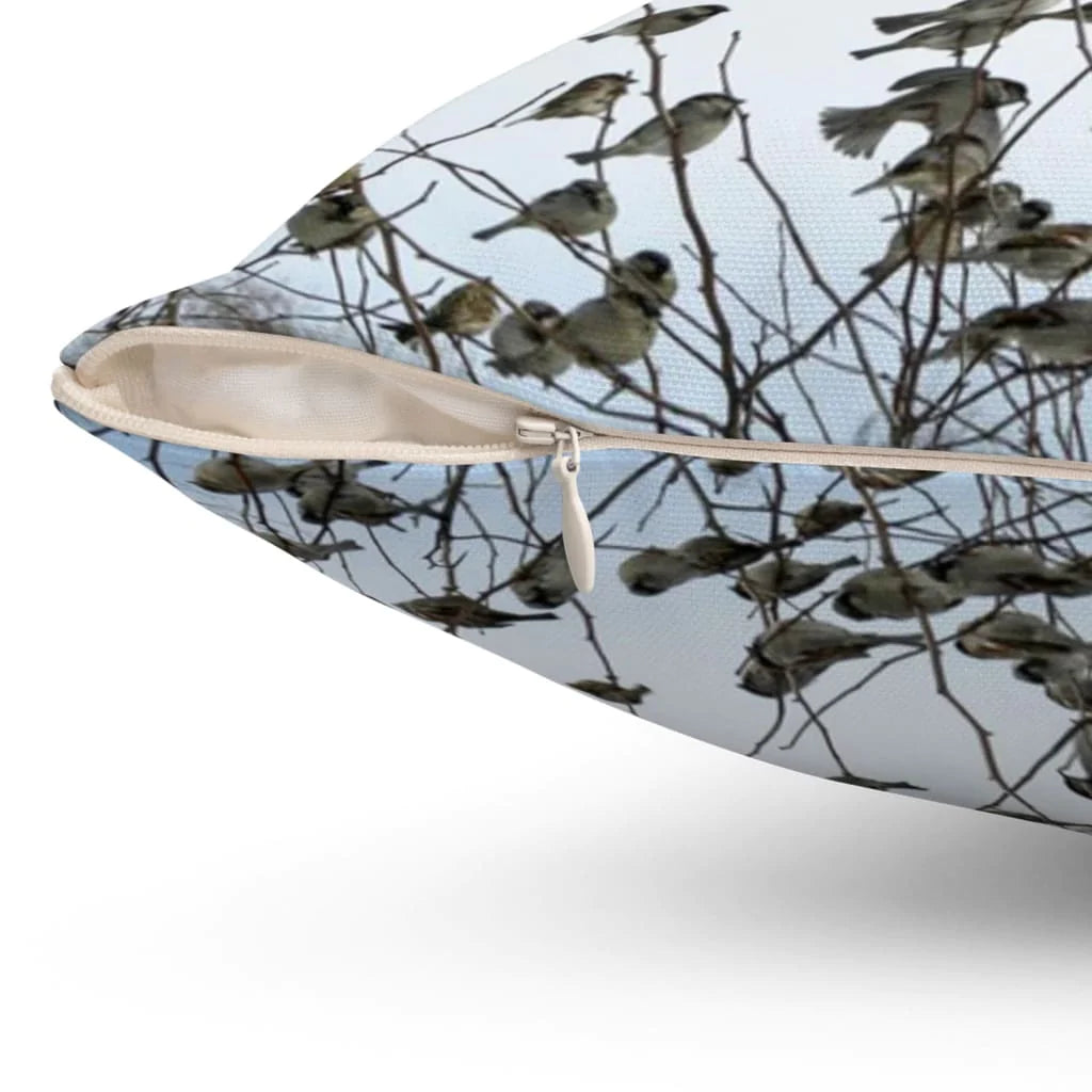 Bible Verse Pillow - Jesus Pillow - Birds Pillow - Gift For Christian - So donβt be afraid Matthew 10:31 Throw Pillow