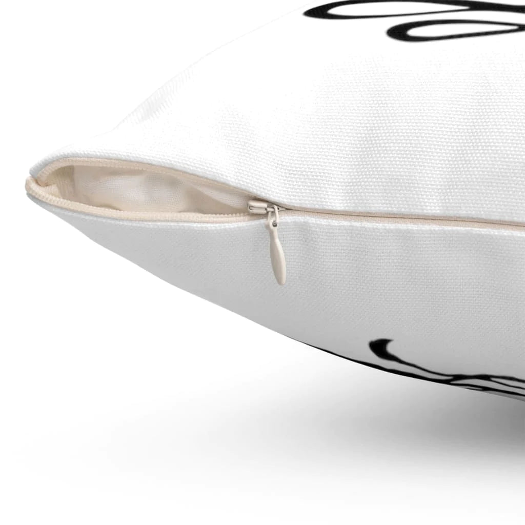 Jesus Pillow - Leaf Frame Drawing Pillow - Gift For Christian - Take the world but give me Jesus Throw Pillow