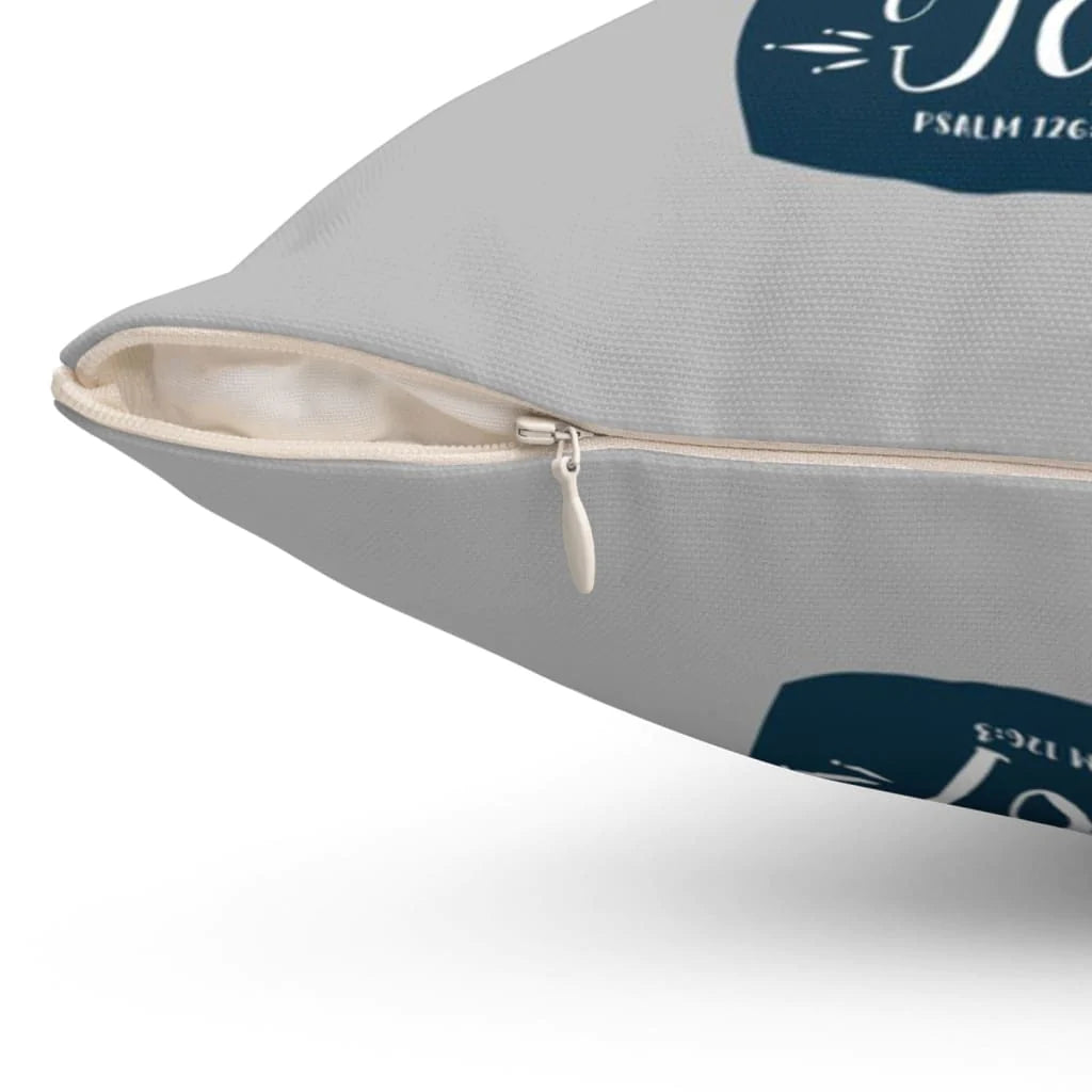 Jesus Pillow - Flower Vase Pillow - Gift For Christian - The Lord has done great things for us Psalm 126:3 Pillow