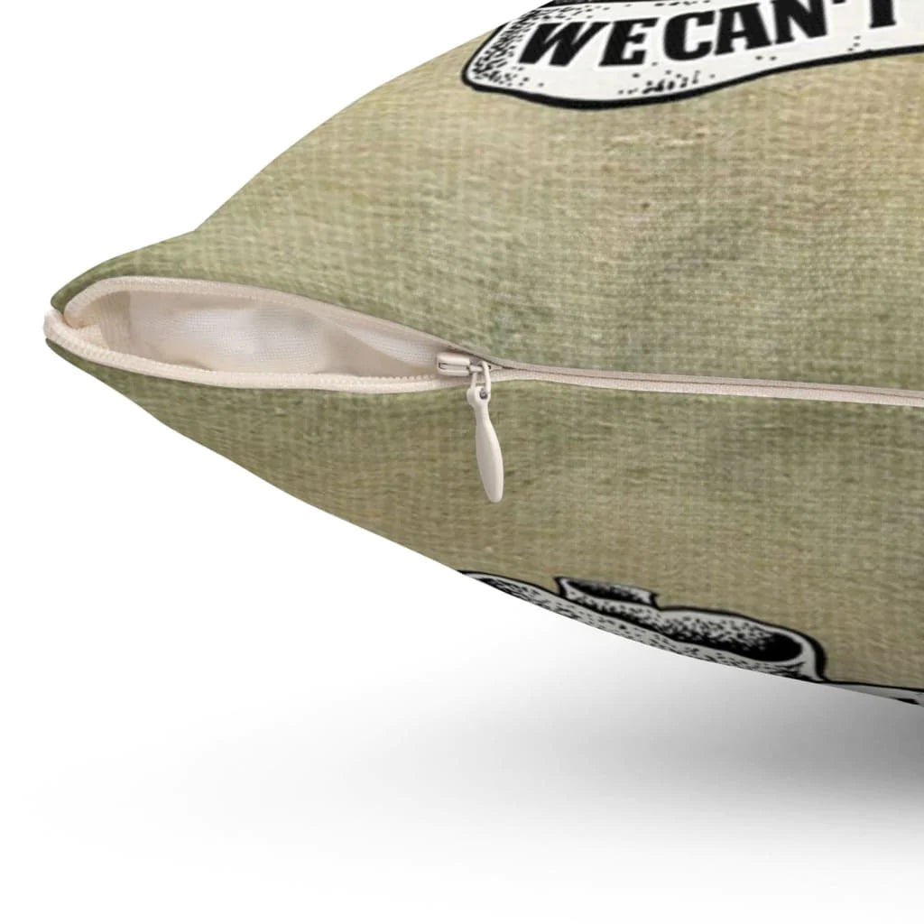 Jesus Pillow - God Pillow - Gift For Christian - The only way god can show us he is in control Throw Pillow