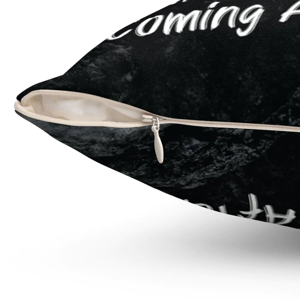 Jesus Pillow - Mountain, Song Lyrics Pillow - Gift For Christian - There's no shadow You won't light up mountain Throw Pillow