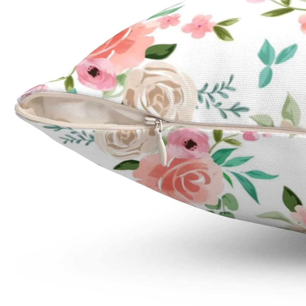 Jesus Pillow - Flower Pillow - Gift For Christian - Turn your eyes upon Jesus pillow