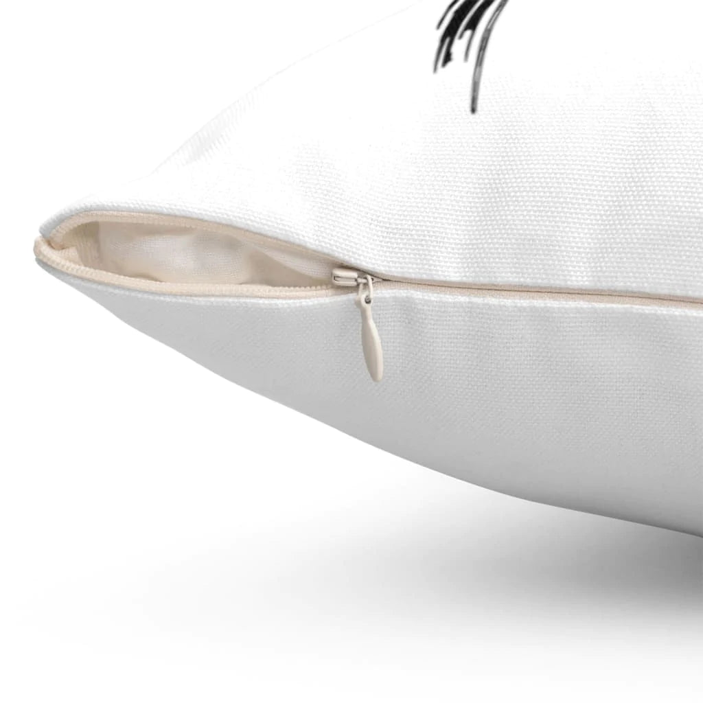 Jesus Pillow - Cross Drawing Pillow - Gift For Christian - Warning I may start talking about Jesus at any time pillow