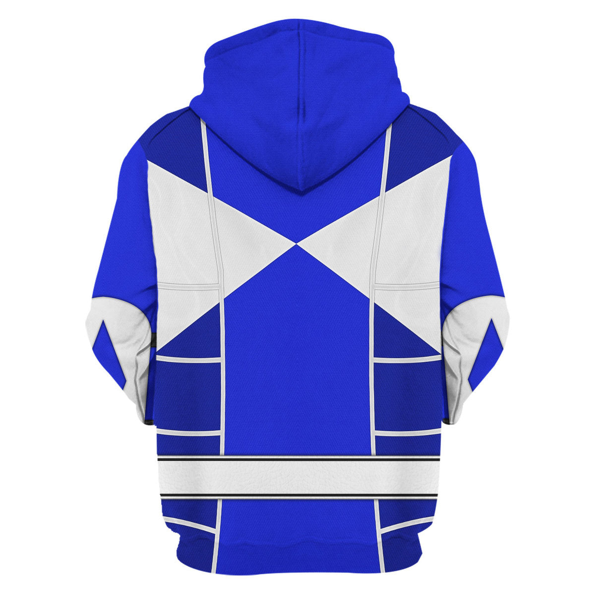 Blue Mighty Morphin Power Ranger Cosplay C2 - Hoodie Set, Sweatshirt, Sweatpants