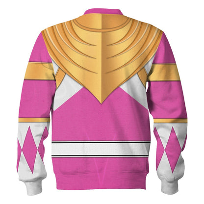 Pink Ranger Dragon Shield  Mighty Morphin Power Ranger - Hoodie Set, Sweatshirt, Sweatpants
