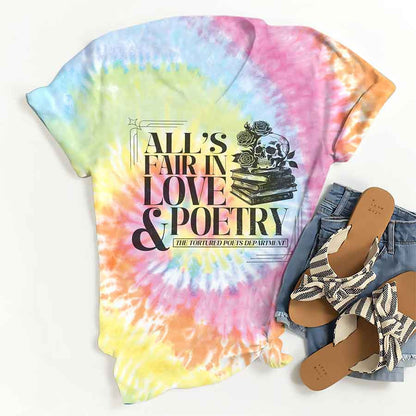 All's Fair In Love And Poetry Shirts, Vneck Jersey, Hoodie, Long Sleeve, Sweatshirt, Baseball jersey, T shirts