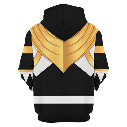 Black Ranger Dragon Shield  Mighty Morphin Power Ranger - Hoodie Set, Sweatshirt, Sweatpants PRHS24