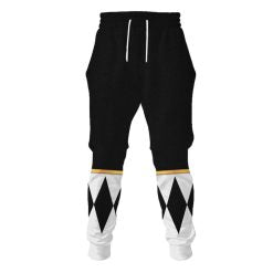 Black Ranger Dragon Shield  Mighty Morphin Power Ranger - Hoodie Set, Sweatshirt, Sweatpants PRHS24