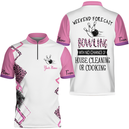 Golf Women Polo Shirt, Golf With No Chance Of House Cleaning Or Cooking Short Sleeve Women Polo Shirt, Best Gift For Golfers