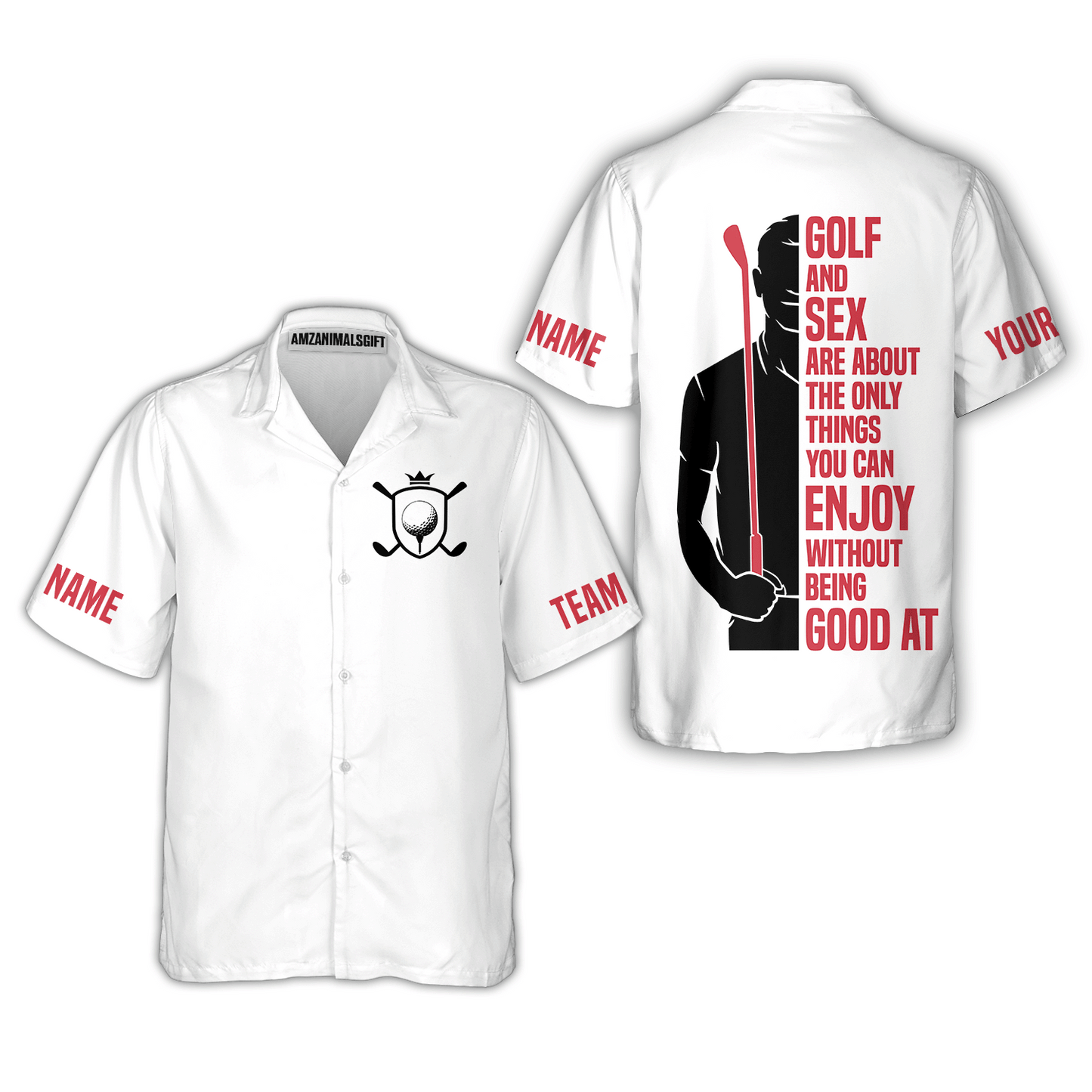 Golf And Sex Are About The Only Things You Can Enjoy Without Being Good At Polo Shirt,True Golf Polo Shirt - Perfect Gift For Men