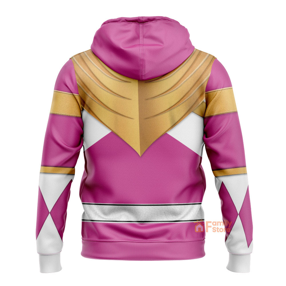 Pink ranger hoodie online