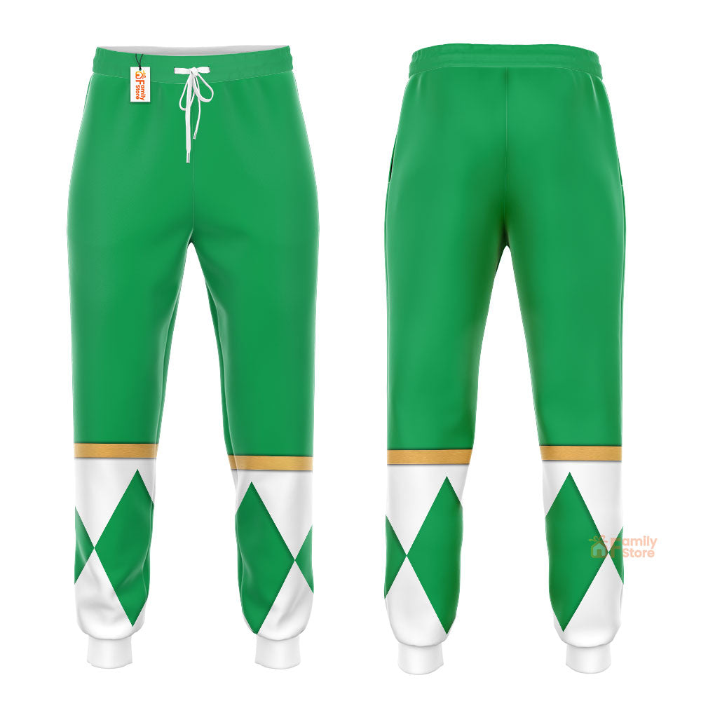 Green Ranger Dragon Shield  Mighty Morphin Power Ranger - Hoodie Set, Sweatshirt, Sweatpants
