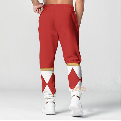 Red Ranger Dragon Shield | Hoodies Sweatshirt T-shirt Hawaiian Tracksuit