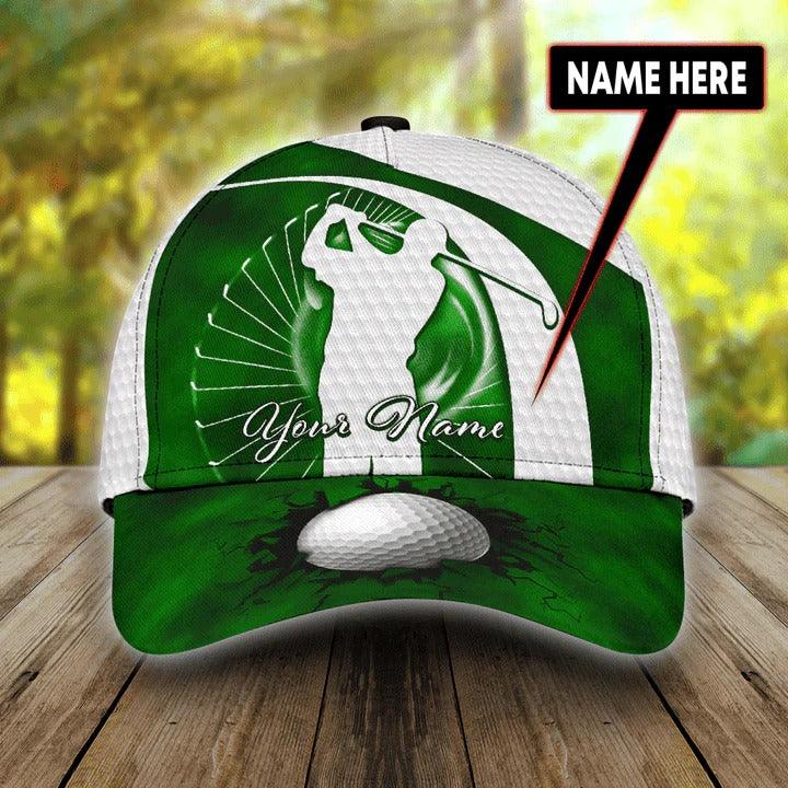 Customized Name Goft Classic Cap, Personalized Name Golf Classic Cap, Golf Brown Color Golf For Men - Perfect Gift For Golf Lovers, Golfers - Cerigifts