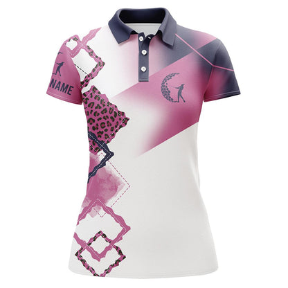 Customized Name Women Golf Polo Shirt, Multi-color Golf Polo Shirts, Personalized Golf - Gifts For Women, Golfers, Golf Lovers - Cerigifts